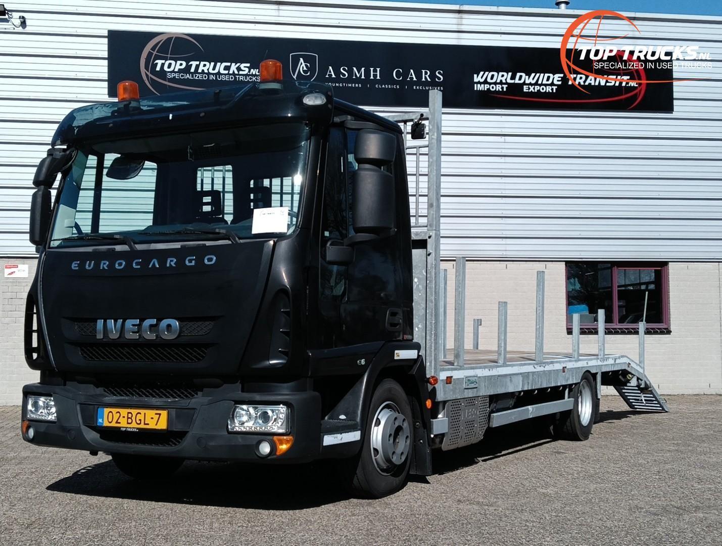 Iveco Eurocargo 12-60 Rampenwagen, Maschinentransporte
