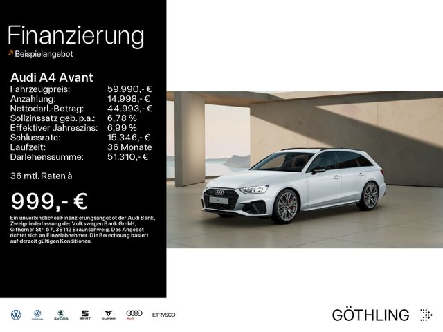 Audi A4 Avant 45 TFSI qu 2x S line S tro*B&O*HUD*Pano