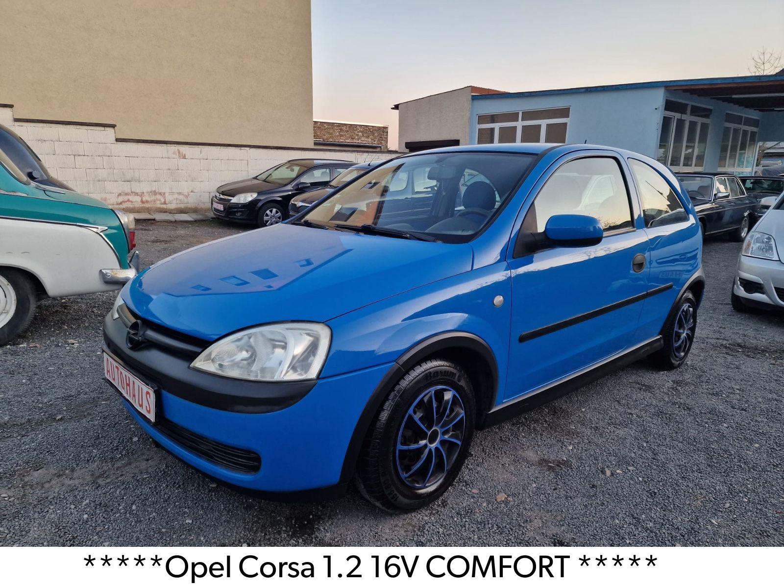 Opel Corsa 1.2 16V COMFORT KLIMA TÜV 02.2028