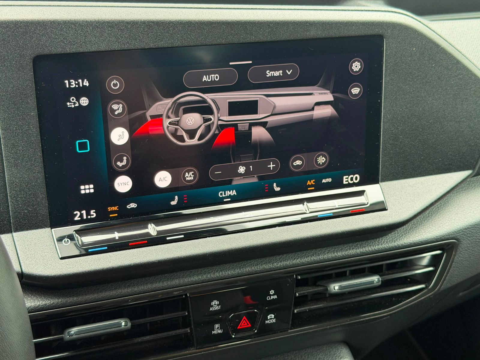 Fahrzeugabbildung Volkswagen Caddy TSI eHybrid DSG ACC LED SHZ AHK-vorb. BLIS