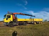 Iveco Eurotrakker, MP190EH38, Kipper, Kran, Anhänger - Iveco Eurotrakker