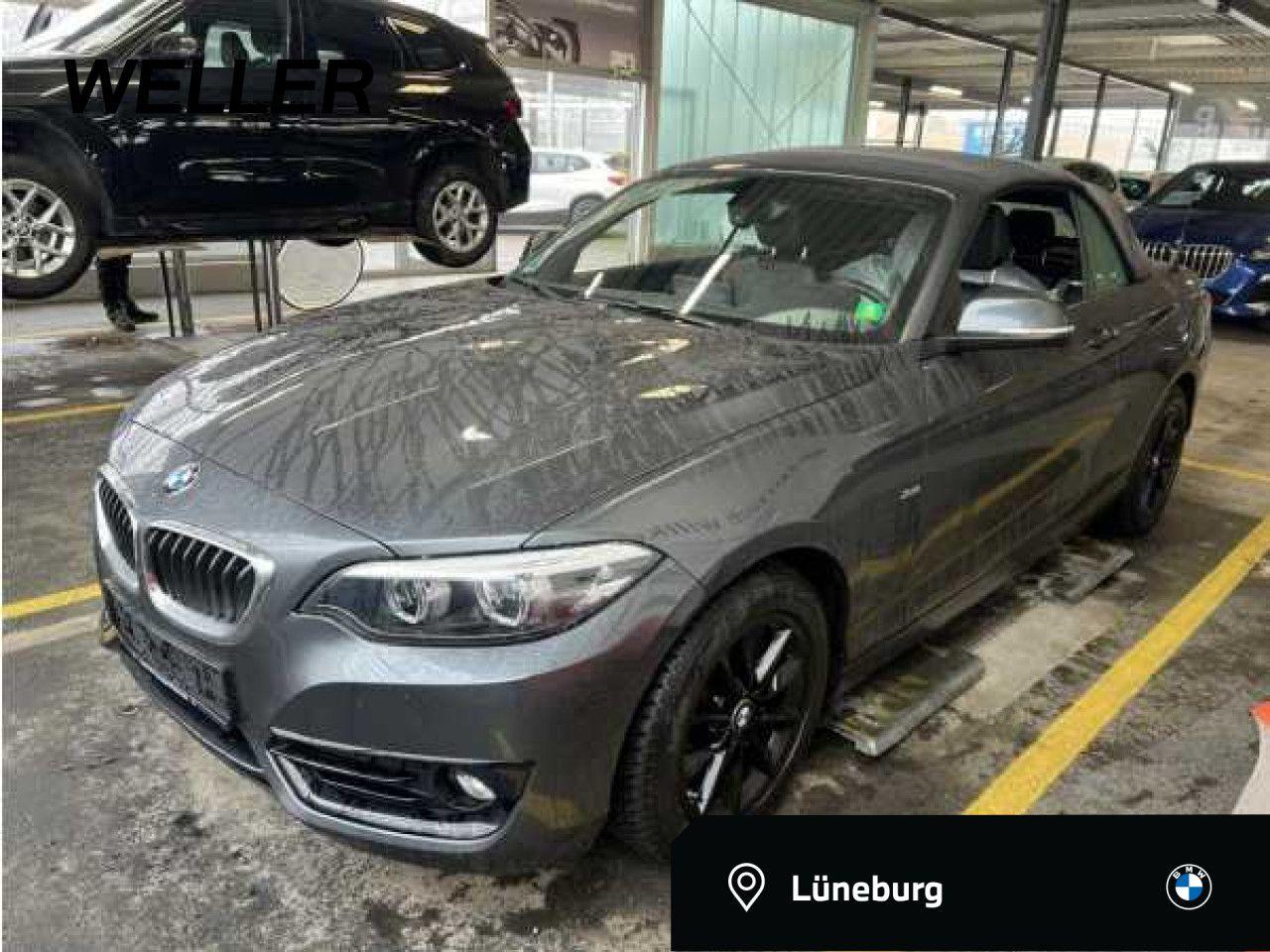 BMW 220i Cabrio Aut.Sport Line RFK,LED,NaviPro,HiFi