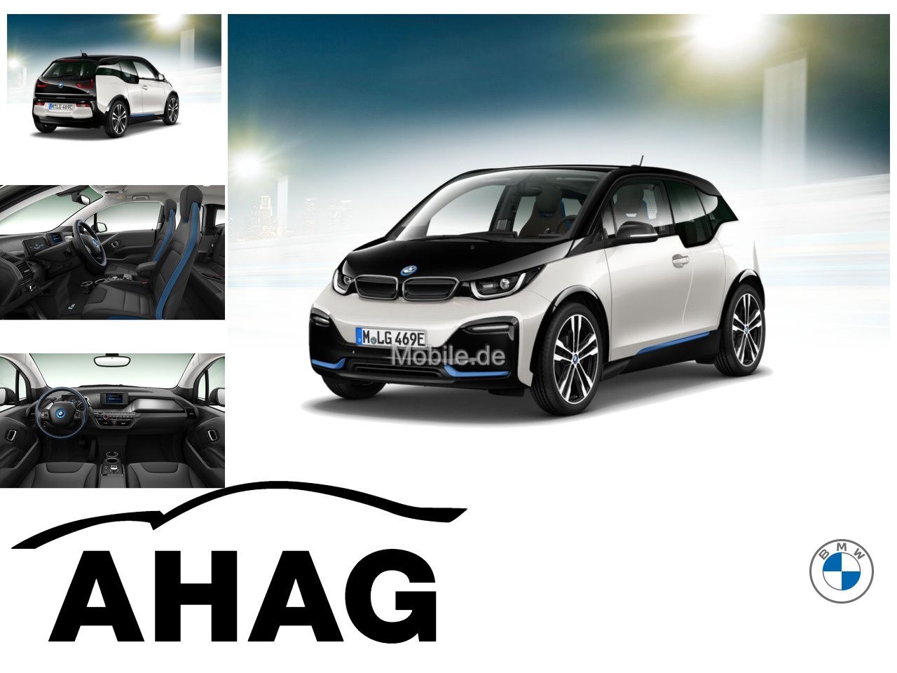 BMW i3s (120 Ah), 135kW Navi Business Klimaaut. PDC