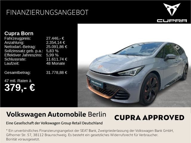 CUPRA Born 170/62 Wärmepumpe Navi LED SHZ ACC PDC