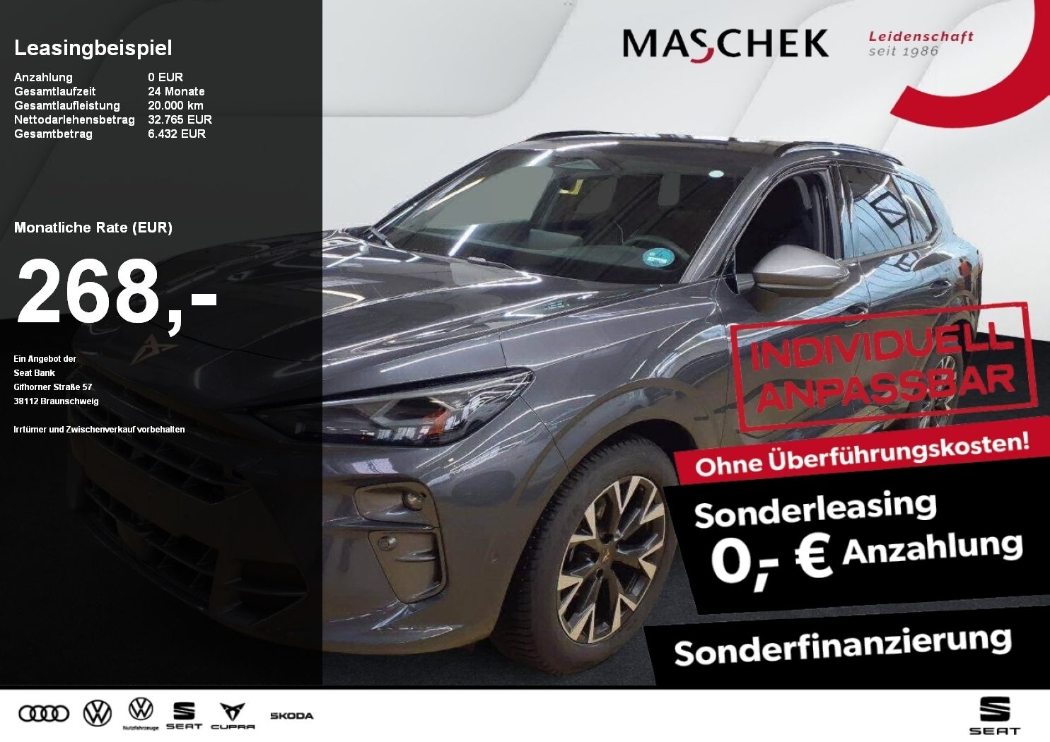 Cupra Terramar 1.5 eTSI Navi HUD 360°View ACC Keyless