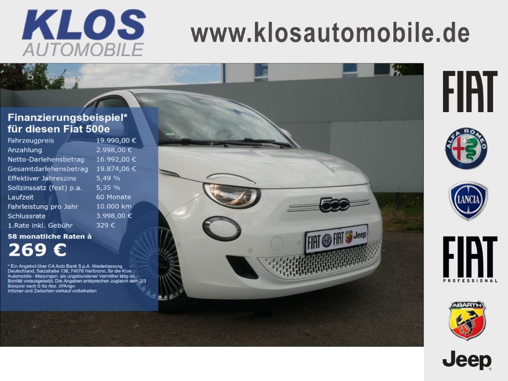 Image of Fiat 500e