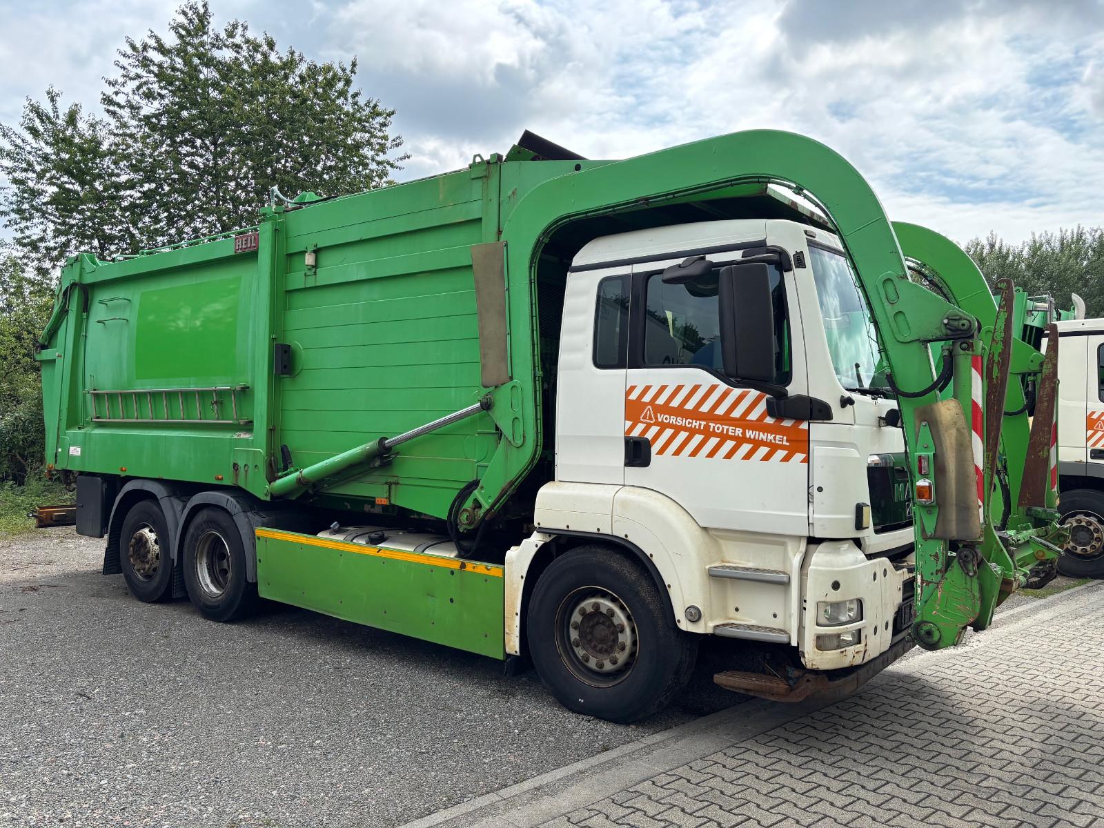 MAN TGS 26.320 EEV Heil Aufbau/Frontlader/Lift
