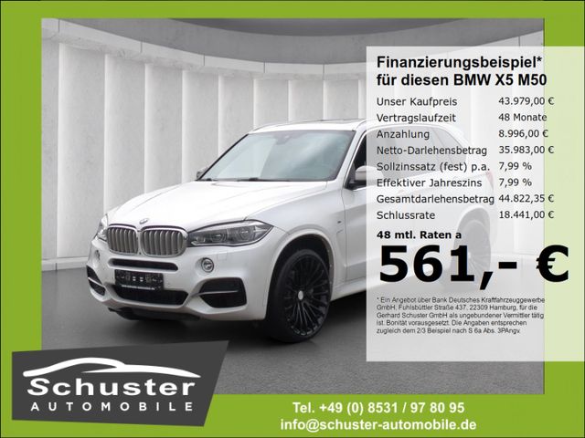 BMW X5 M50 d*Panodach 360°Kam Head-Up el.Sitze 22''