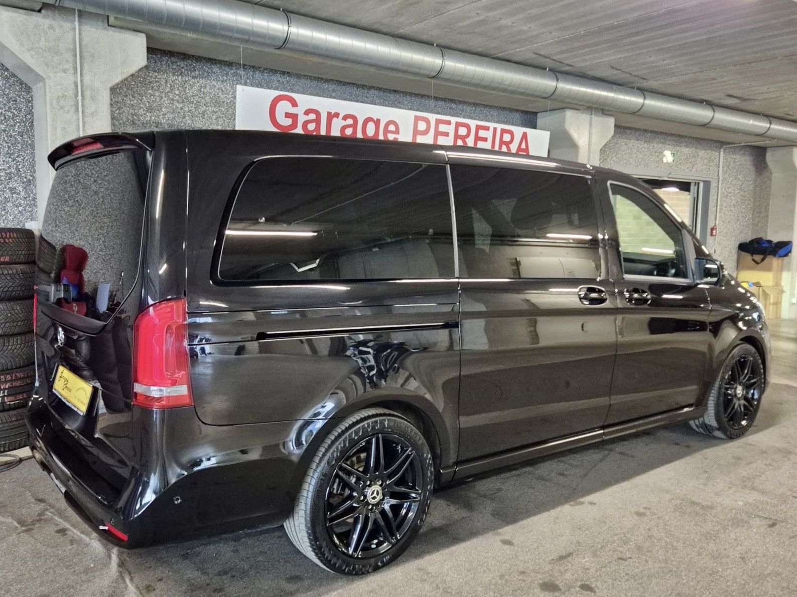 Mercedes-Benz V 250 D AMG LINE 6 SITZE BURMESTER PANO CUIR NAV imagem 2