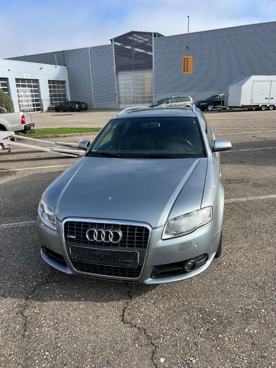Audi A4 2008 — rear view