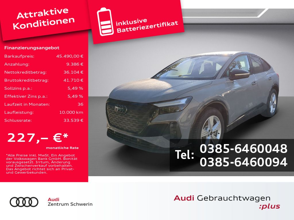 Audi Q4 Sportback e-tron 50 e-tron quattro SONOS LED