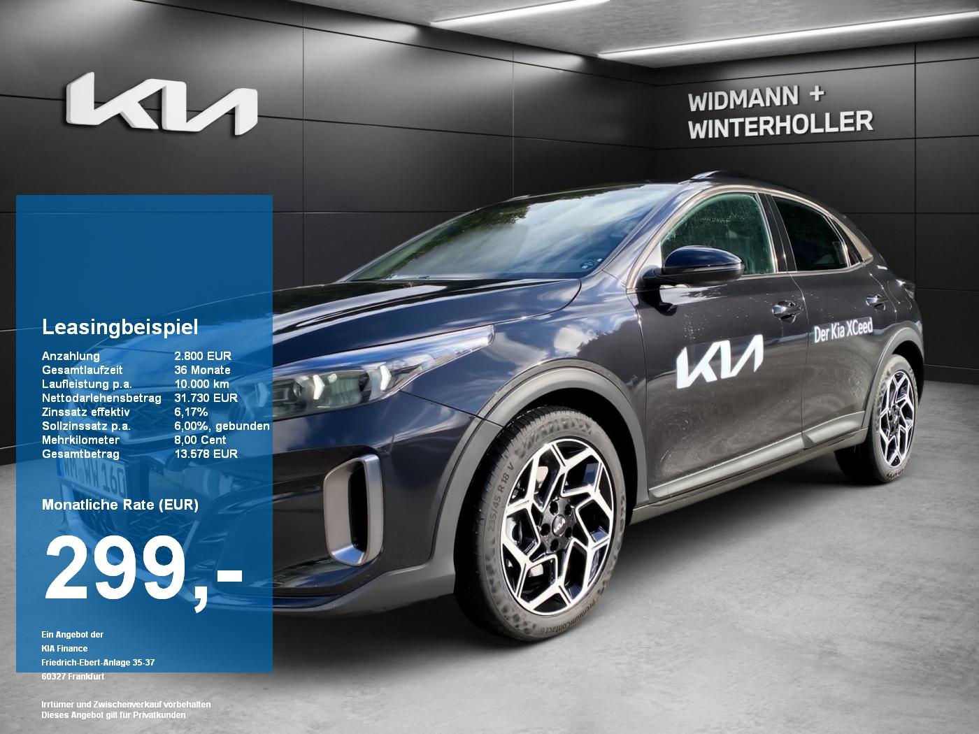 Kia XCEED 1.6T 180 DCT GTL LEDER 2xKlima ACC AUT LED