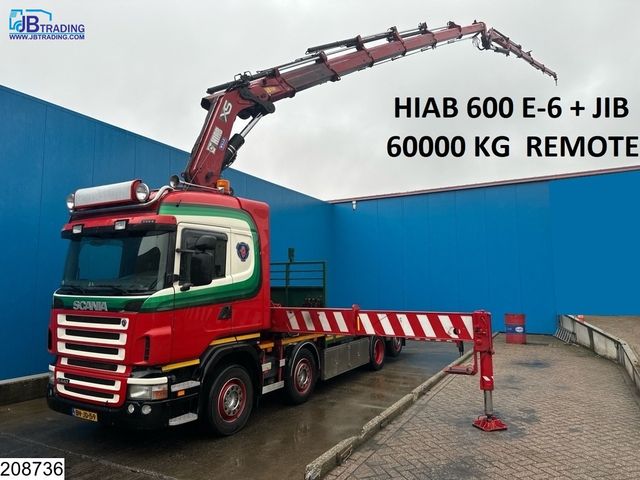 Scania R 440 8X2, EURO 5, Retarder, HIAB, 60000 KG