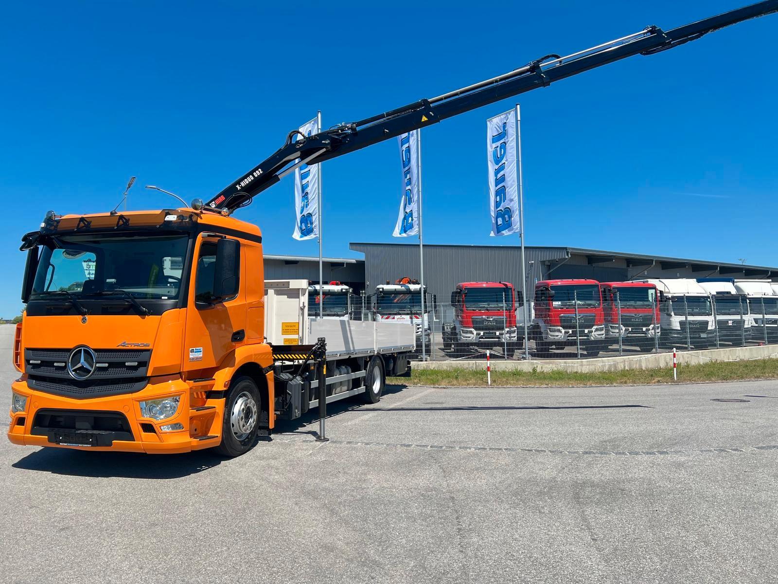 Mercedes-Benz 1830LLPrit7,20m/KranHiabFunk/NL7,60to/20 tkm/Top