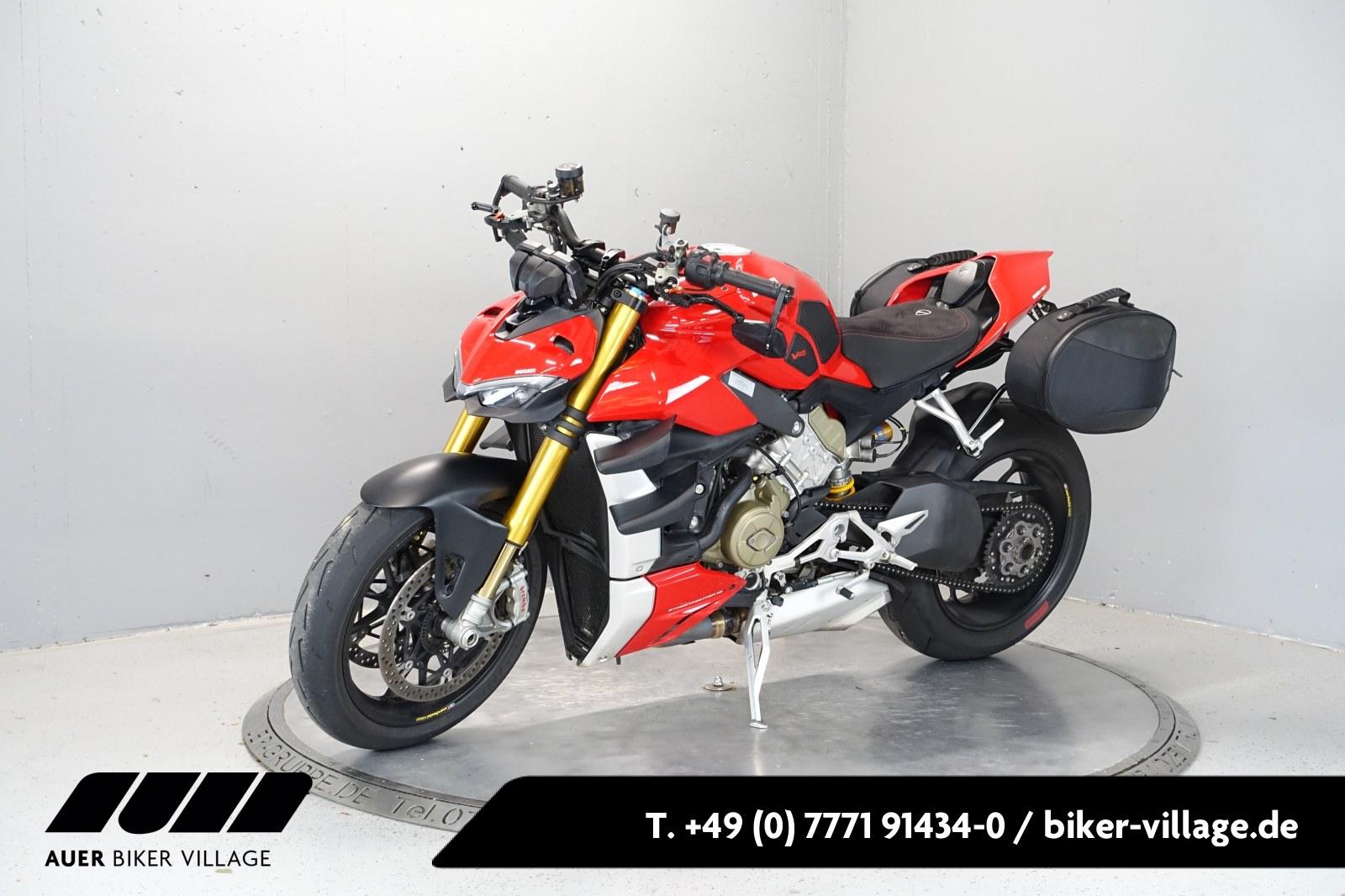 Ducati Streetfighter V4 S Seitentaschen, kurzes Heck