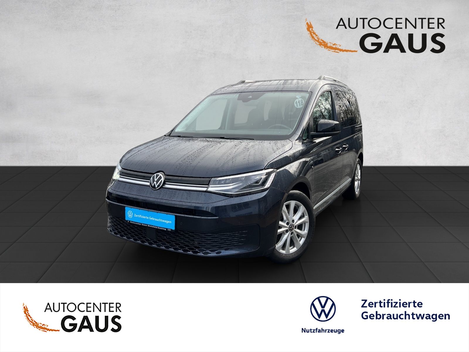 Caddy Style 5-Sitzer 2,0 l 90 kW TDI EU6 SCR Fro