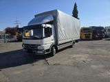 Mercedes-Benz Atego 818 L Pritsche Plane Luftfederung Klima - Mercedes-Benz 2011 Atego