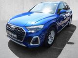 Audi Q5 40 TDI quattro S tronic S line - Audi Q5: Blau, Ambiente-Beleuchtung