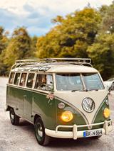 Volkswagen T1 Samba H Zulassung Note 2+ - Volkswagen T1 mit Benzin-Antrieb: Kleinbus