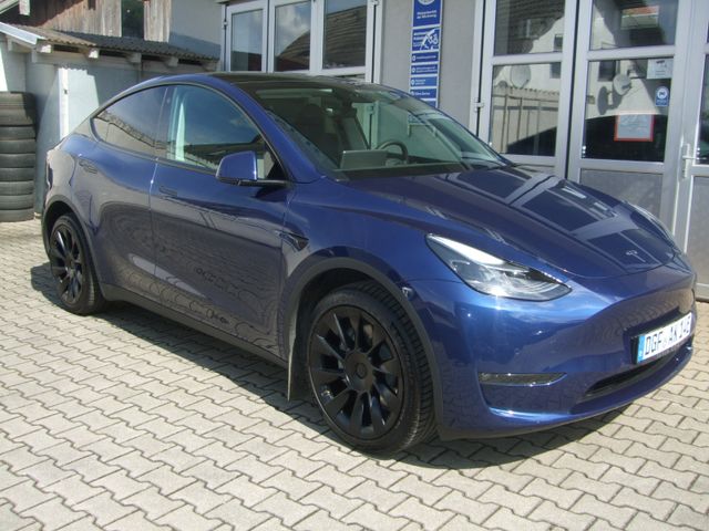 Tesla Model Y Long Range Dual Motor AWD 20"Alu, blau