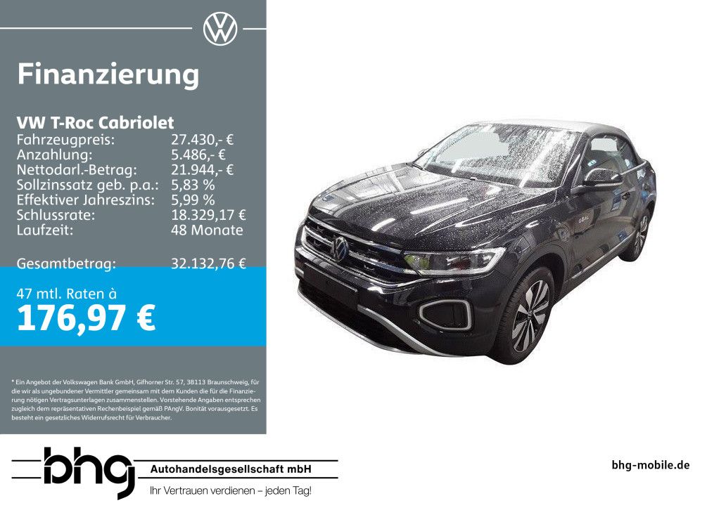 T-Roc Cabriolet 1.0 TSI GOAL