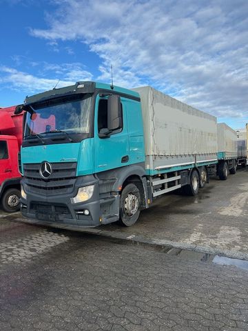 Mercedes-Benz 2540 ACTROS Pritsche Plane Edscha EURO 6 wie2545