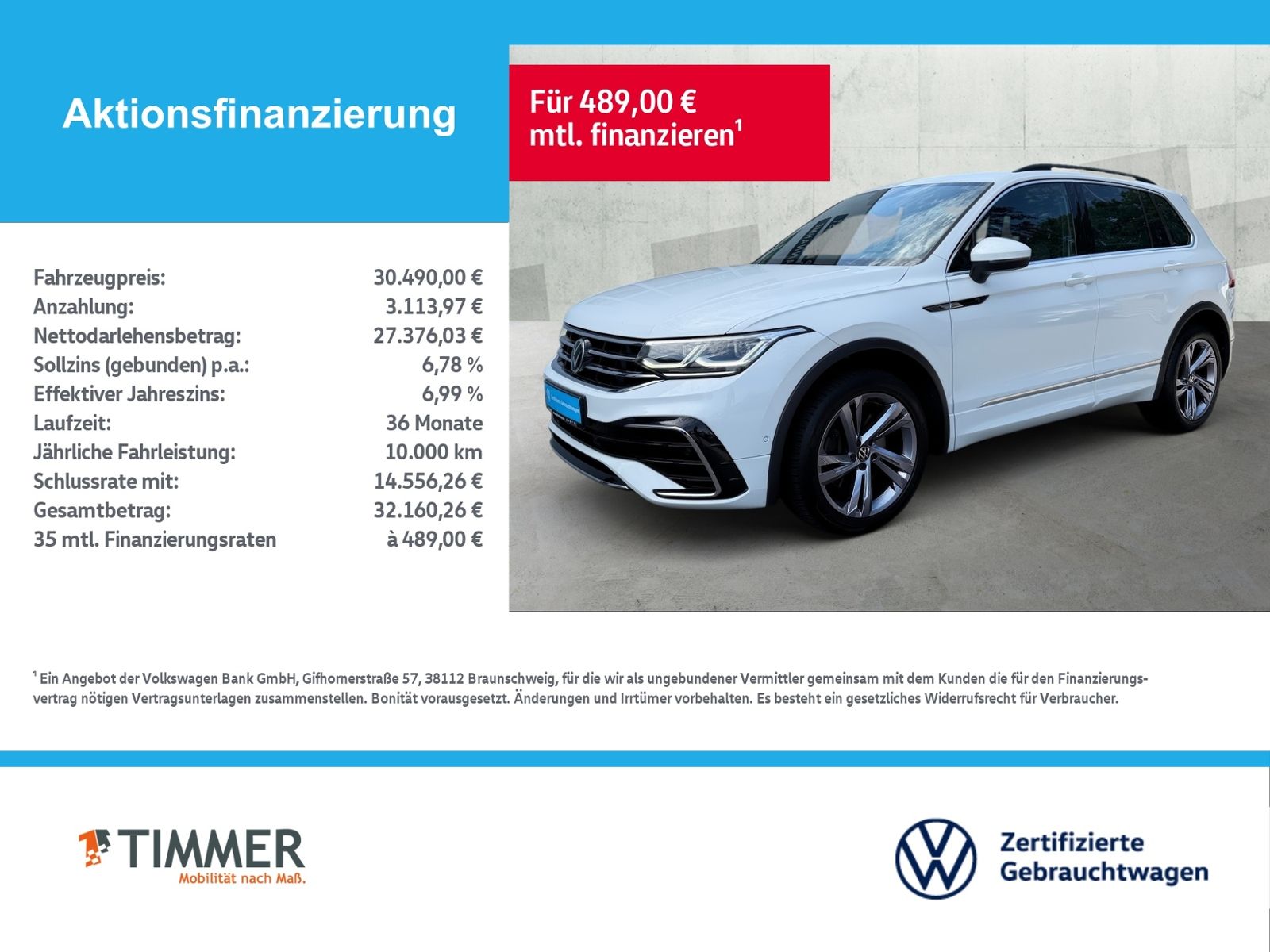 Volkswagen Tiguan 2.0 TDI DSG R-Line 4MOTION AHK KAMERA foto 2