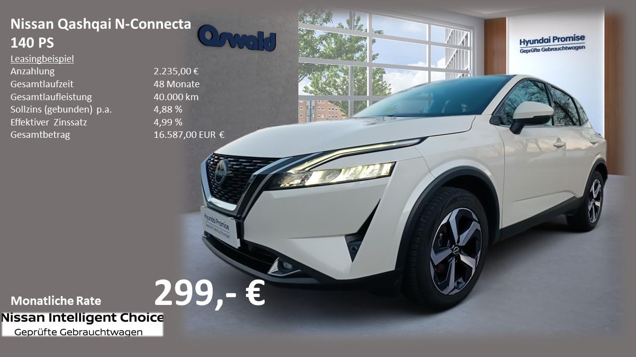 Nissan Qashqai 1.3 DIG-T MHEV MT - N-Connecta