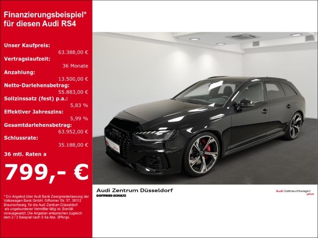 Audi RS4 Avant 2.9 TFSI quattro PANO MATRIX ALL BLACK