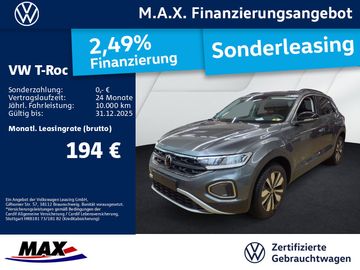 Volkswagen Leasingangebot: Volkswagen T-Roc 1.0 TSI GOAL LED+NAVI+ACC+PDC+ALU+APP
