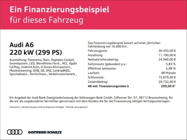 Audi A6 50 TFSI e quattro 220(299) kW(PS) S tronic -  imagem 2