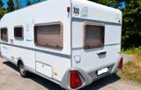 Knaus 500TF EZ 2002 Doppelbett -Sitzgruppe m. Vorzelt - Wohnwagen Sitzgruppe