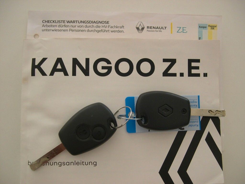 Fahrzeugabbildung Renault Kangoo Kasten ELEKTRO+KLIMA+MIT BATTERIE+