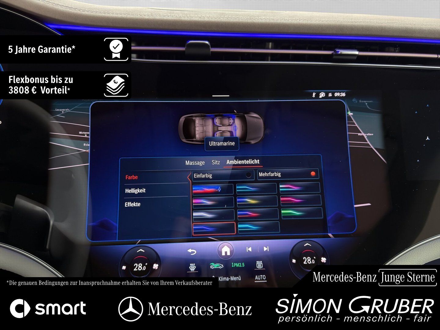 Fahrzeugabbildung Mercedes-Benz EQS 450+ AMG Pano Hyper HUD HAL Massage Sitzklim