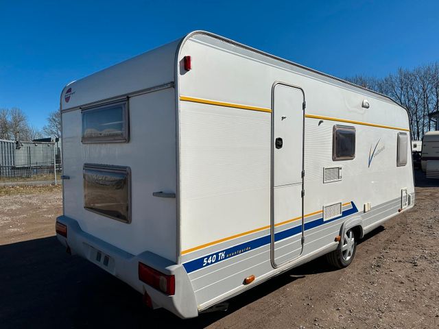 Bürstner 540 TK Ventana STOCKBETT FESTBETT VORZELT