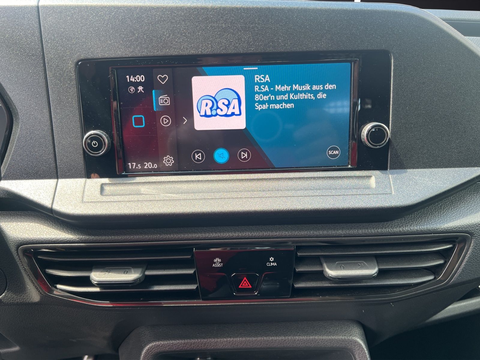 Fahrzeugabbildung Volkswagen Caddy TSI Kasten EcoProfi Klima DAB PDC