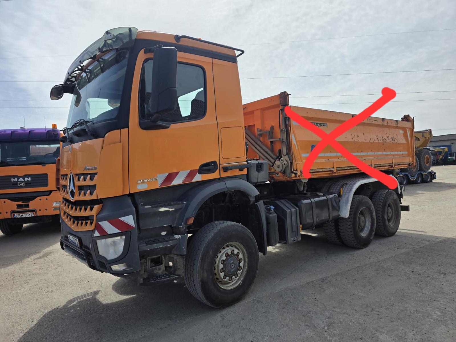 Mercedes-Benz Arocs 3345 6x6 Nur Schassi