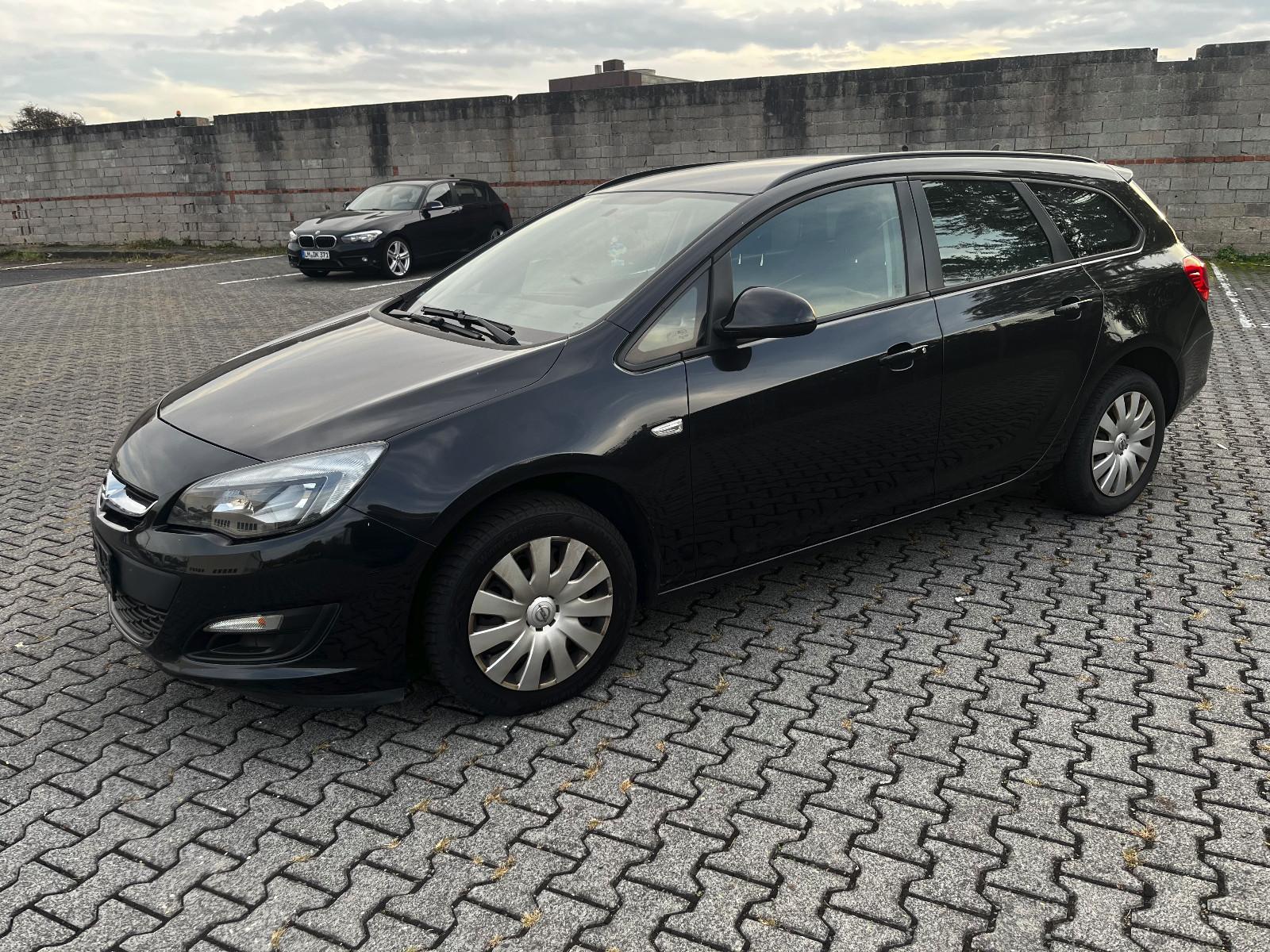 Opel Astra 2015 — engine 1.598 cm³, 110 HP (81kW)