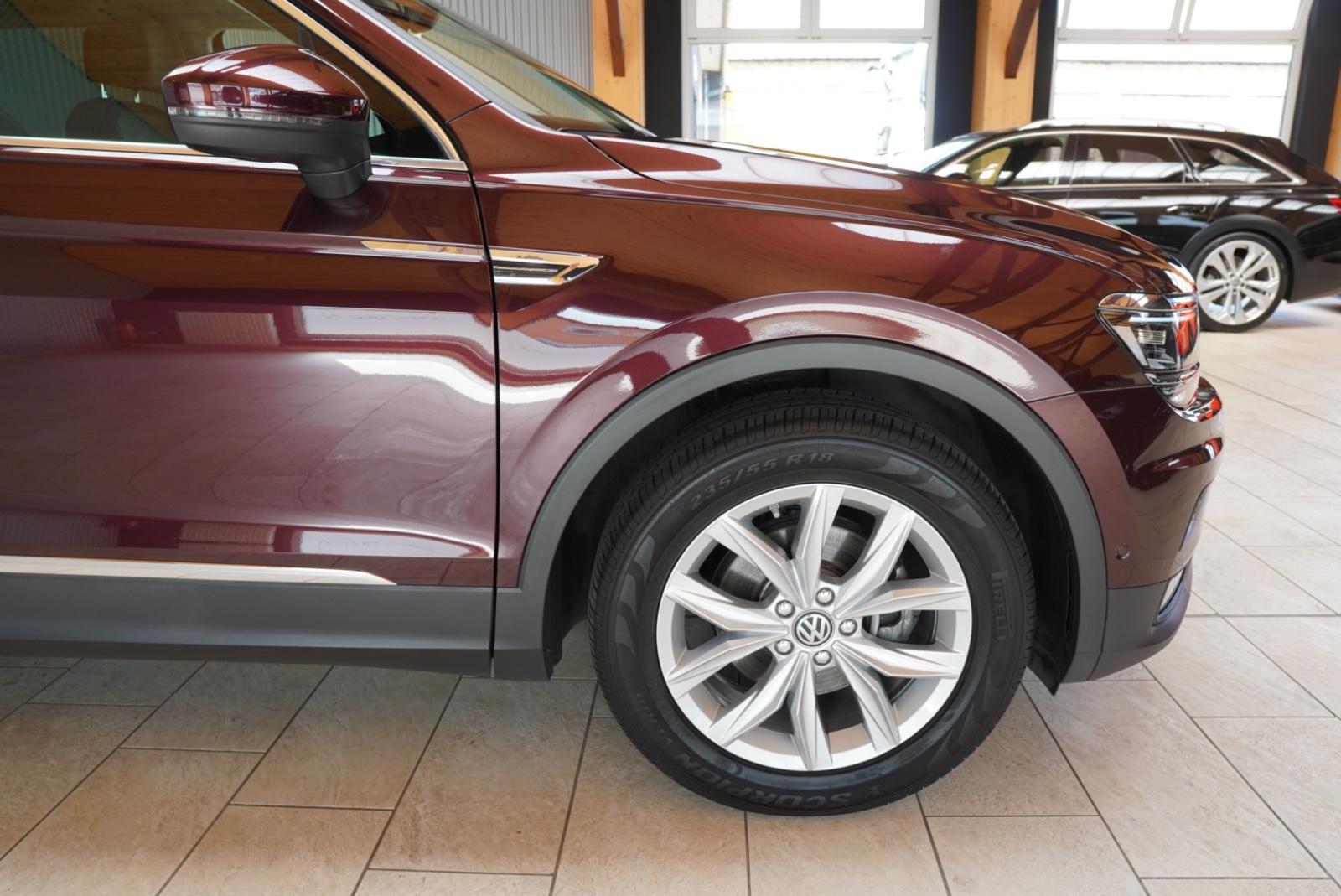 Volkswagen Tiguan *Highline*ACC*LED*AHK*Crimsen RED*Pano*, миниатюра 9