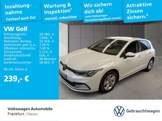 Volkswagen Golf VIII 1.5 TSI Life Navi AHK Leichtmetallfelg