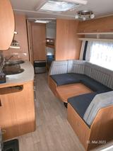 Fendt Saphir 560 SKM mit Mover & Vorzelt - Separate Dusche Wohnwagen Mit