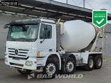 Mercedes-Benz Actros 3241 8X4 9m3 Stetter Steelsuspension 3-Pe