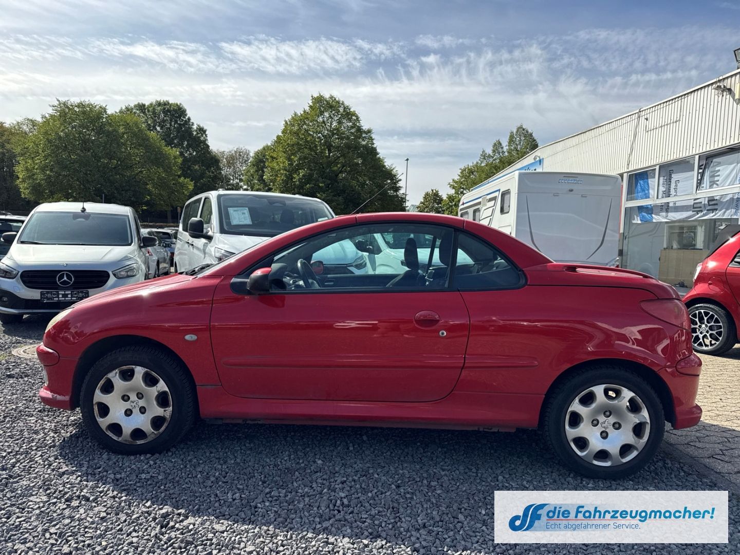 Fahrzeugabbildung Peugeot 206 Cabriolet CC El. Verdeck Sportsitze*EXPORT