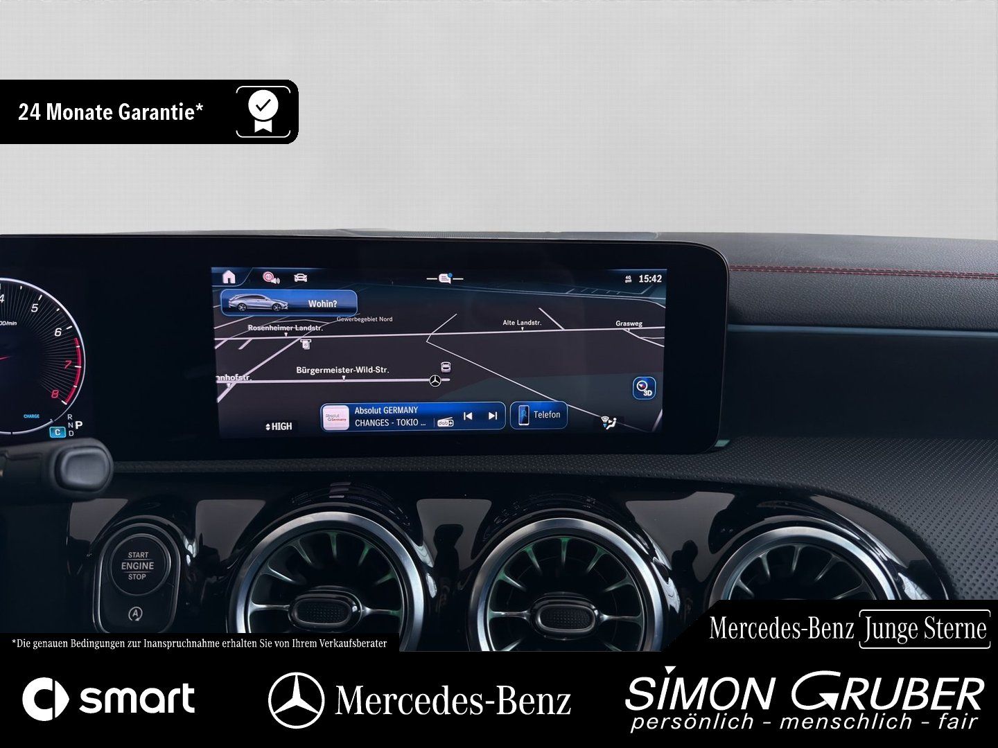 Fahrzeugabbildung Mercedes-Benz CLA 200 Shooting Brake AMG Night Pano Winter