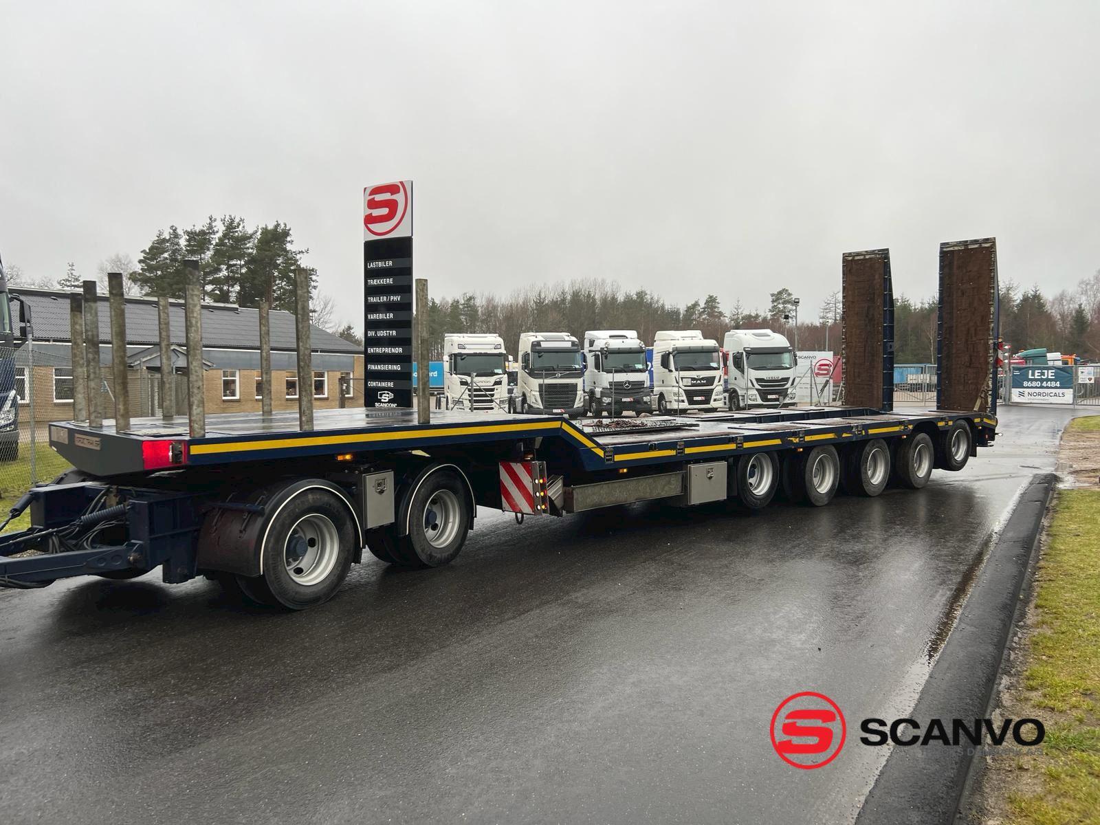 Other 7 akslet - 84 ton blokvogn med ramper