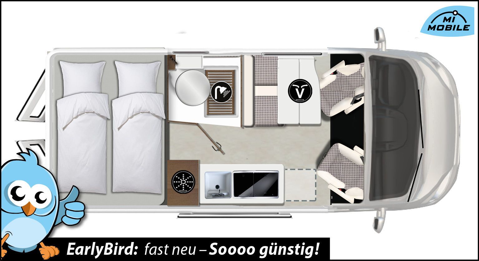 Fahrzeugabbildung Karmann Davis 590 LS *Early Bird Aktion 2026*