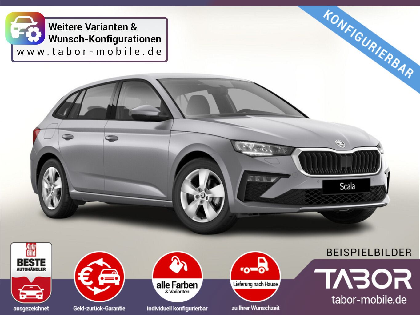 Skoda Scala 1.0 TSI 95 Essence Facelift SHZ PDC VIrC