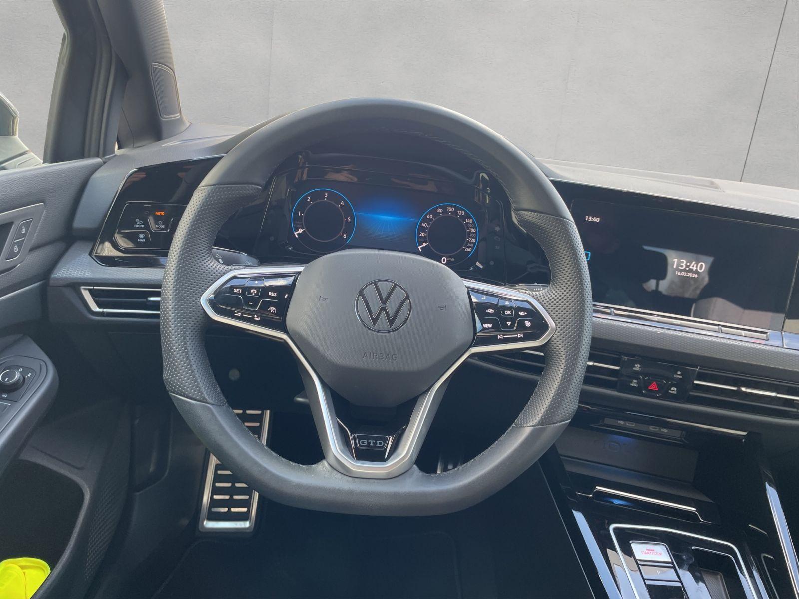Volkswagen Golf VIII GTD 2.0 TDI DSG ACC/LED/Navi, миниатюра 11