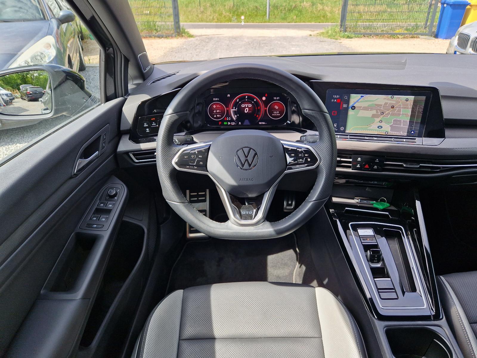 Volkswagen Golf VIII GTD LEDER NAVI HUD 8FACH, миниатюра 8