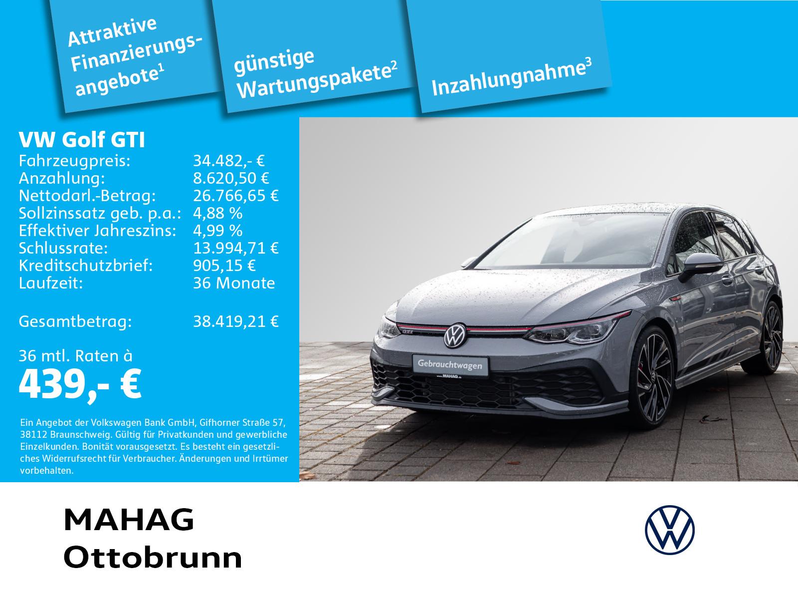 Volkswagen Golf VIII GTI Clubsport 2.0 TSI Navi IQ.LIGHT R-